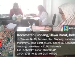 Babinsa Koramil 1602 Sindang Indramayu Melaksanakan Komsos Dengan Koordinator PPL Kecamatan Sindang