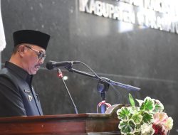 Wabup Syaefudin Sampaikan Jawaban Bupati Atas Pemandangan Umum Fraksi DPRD Terhadap 3 RAPERDA