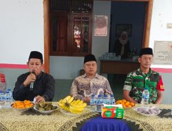 Lestarikan Adat Desa, Pemdes Pawidean Menggelar Do’a Bersama Babinsa 1604 Jatibarang Indramayu dan Masyarakat Sekitar