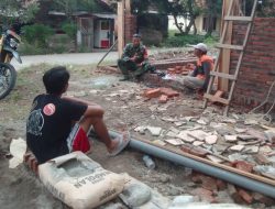 Tingkatkan Silaturahmi Dengan Masyarakat,Koramil 1605 Sukagumiwang Indramayu Lakukan Komsos Bersama Warga Masyarakat Desa Cadangpinggan
