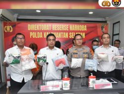 Lagi Lagi, Polri Bongkar Jaringan Narkoba Terafiliasi Fredy Pratama Di Kalimantan Selatan.