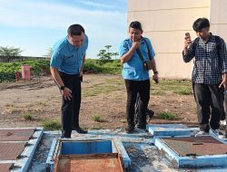 Pjs Dirut PDAM Indramayu Tinjau Langsung Penampungan Air di UPTD RSUD Mursid Ibnu Syafiuddin Krangkeng