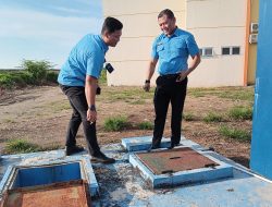 Pjs Dirut PDAM Jojo Sutarjo.S.T.,Tinjau Langsung Penampungan Air di UPTD RSUD Mursid Ibnu Syafiuddin Krangkeng Indramayu
