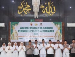 Polres Indramayu Gelar Doa Bersama Bagi Anggota dan Keluarga Yang Akan Menunaikan Ibadah Haji 1446 H/2025 M