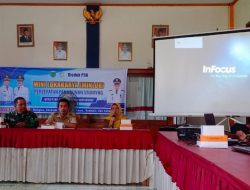Koramil 1609 Juntinyuat Indramayu Menghadiri Rapat Lokakarya Mini Percepatan Penurunan Stunting 