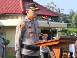 Kapolres Indramayu Pimpin Langsung Upacara Korp Raport Kenaikan Pangkat Pengabdian Dediknas Tinggi Dalam Pelaksanaan Tugas