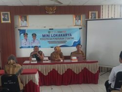 Koramil 1608 Karangampel Indramayu Menghadiri Rapat Koordinasi Percepatan Penurunan Stunting Tingkat Kecamatan 