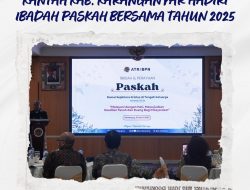 Kantah Kab. Karanganyar Hadiri Ibadah Paskah Bersama Tahun 2025