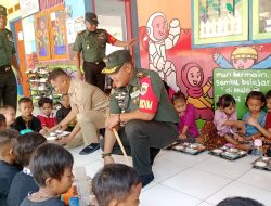 Dandim 0616/Indramayu Mendistribusikan Makanan Sehat Bergizi Gratis Untuk Paud, TK, dan Posyandu