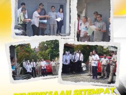 Kantor Pertanahan Kabupaten Karanganyar mengikuti kegiatan Pemeriksaan Setempat yang dilaksanakan oleh Majelis Hakim Pengadilan Negeri Karanganyar di Desa Ngringo, Kecamatan Jaten, Kabupaten Karanganyar