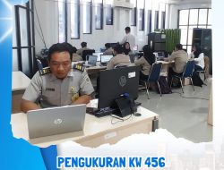Kantor Pertanahan Kabupaten Karanganyar melanjutkan kegiatan pengukuran KW 456 di Ruangan Seksi Pengukuran