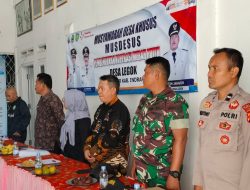 Koramil 1603 Lohbener Indramayu Menghadiri Pembentukan Koperasi Desa Merah Putih di Desa Legok