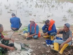Melalui Komsos Babinsa Koramil 1601 Indramayu Himbau Masyarakat Untuk Tidak Membakar Jerami di Lingkungan Lokasi Pertamina