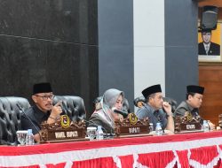 Di Depan Seluruh Anggota DPRD,Wabup Indramayu Sampaikan Nota Penjelasan Bupati Terhadap Raperda RPJMD 2025-2029