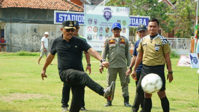 Wabup Indramayu Secara Resmi Membuka Turnamen Sepak Bola Piala Bupati 2025 Berikut Ulasannya