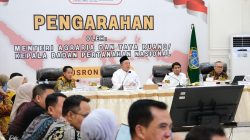 Menteri Nusron Minta Jajaran Kanwil BPN Provinsi Sulawesi Tenggara Percepat Validasi Data Pertanahan dan Tingkatkan Kualitas Layanan
