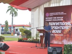 Memperingati IFFD 2025,Perwira Pertamina Adu Ketangkasan Dalam Ajang Kompetisi Refinery Fire Rescue Combat Challenge