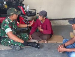 Anjangsana Bersama Babinsa Koramil 1608 Karangampel Indramayu Dengan Warga Desa Binaan Bahas Kondusifitas Lingkungan 