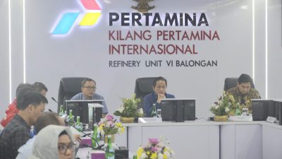 PT KPI RU VI Balongan Sambut Baik Kunjungan Kerja Mentri LH,Berikut Ulasannya