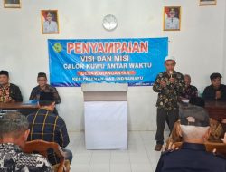 Koramil 1602 Sindang Indramayu Adakan Monitoring Kampanye Penyampaian Visi Misi dan Program Kerja Calwu Antar Paktu 
