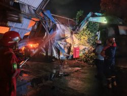 Gudang Milik PT Desa Air Cargo Di Lahap sijago Merah
