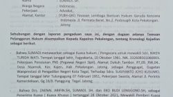 Ketum Jatranmas Taufik Menyurati Kapolres Pekalongan Terkait Dugaan Tindakan Pidana Yang Dilakukan Oknum Pengacara