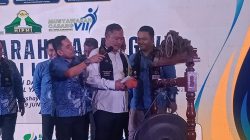 Wakil Bupati Karawang,Buka Muscab ke-VII HPMI Mendorong Ekonomi di Hotel Aksaya