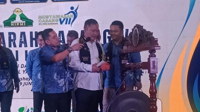 Wakil Bupati Karawang,Buka Muscab ke-VII HPMI Mendorong Ekonomi di Hotel Aksaya