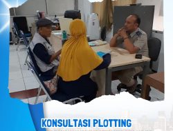 Kantor Pertanahan Kab. Karanganyar membuka layanan konsultasi plotting sertipikat bagi masyarakat yang telah mengajukan permohonan sertifikasi tanah