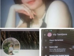 Modus penipuan seorang Gadis yang tak di kenal asal usulnya yang menggunakan akun FB atas nama Vili Tasidjawa.