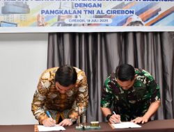 Pastikan Keamanan Perairan Sekitar Kilang, Pertamina RU VI Tandatangani MoU dengan Lanal Cirebon