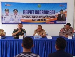 Danramil 1602 Sindang Indramayu Menghadiri Rapat Koordinasi Persiapan HUT RI Ke-80 Proklamasi Kemerdekaan Republik Indonesia 