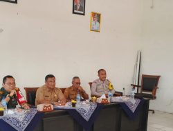 Danramil 1603 Lohbener Indramayu Menghadiri Kegiatan Rapat Koordinasi Agenda HUT RI Ke-80 di Kecamatan Arahan