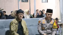 Kapolres Bersama Jajaran PJU Polres Indramayu Takziah ke Kediaman Duka Kasat Binmas Polres Indramayu