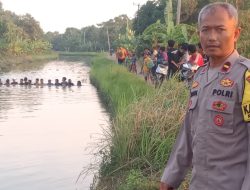 Polsek Kedokanbunder Bantu Pencarian Bocah Tenggelam Hingga Proses Evakuasi
