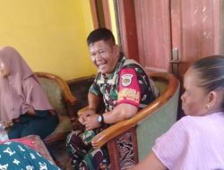Melalui Komsos Babinsa Koramil 1611/ Losarang Indramayu Himbau Masyarakat Desa Puntang Untuk Jaga Kebersihan