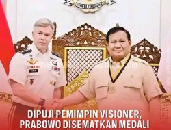 Presiden RI, Prabowo Subianto. Terima Medali Kehormatan dari Komando Operasi Khusus AS, Diakui Sebagai Pemimpin Visioner