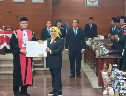 Ibu Dra,Hj Nurhayati.M.Pd.i,Resmi Menjadi Ketua DPRD Kabupaten Indramayu PAW 2024 – 2029