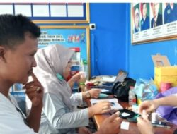 Dinas Kesehatan UPTD Puskesmas Babadan Indramayu Mengadakan Cek Kesehatan Gratis di Kantor Graha Pers Indramayu