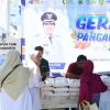 Bupati Indramayu Pastikan Akses Pangan Murah, Warga Padati GPM di Desa Brondong
