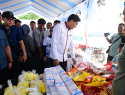 Meriah,Di Hadiri Bupati Indramayu Langsung,GPM Desa Berondong di Padati Warga