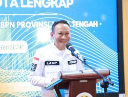 Komitmen Menuju Kabupaten/Kota Lengkap : Kanwil BPN Provinsi Jawa Tengah Tanda Tangani Grand Desain Penyelesaian KW456