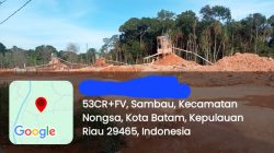 Rusak Nya Hutan Mangrove Akibat Galian C Di Bukit tengkorak kelurahan Sambau Kecamatan Nongsa Kota Batam, Teryata Kebal Hukum