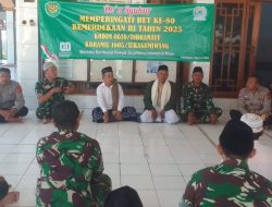 Koramil 1605 Sukagumiwang Indramayu Gelar Acara Do’a Bersama Memperingati HUT RI Ke-80