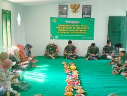 Sambut HUT RI Ke-80, Koramil 1603 Lohbener Indramayu Gelar Do’a Bersama Dengan Para Tokoh Agama