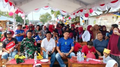 Memeriahkan HUT ke-80 Kemerdekaan RI,Kepala Pasar Karangampel dan Ikatan Pedagang Pasar (IPP) Gelar Panggung Gembira Ria Wong Reang 