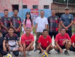 Memeriahkan HUT RI Ke-80, Pemdes Sukagumiwang Indramayu Gelar Turnamen Bola Voli Kuwu Cup