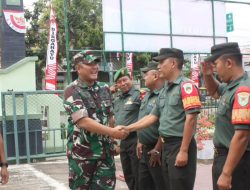 Dandim 0616 Indramayu Laksanakan Kunjungan Kerja Ke oramil 1601 Indramayu