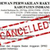 Agenda Rapat DPRD Indramayu di Semarang Resmi di Cabut,Berikut Ulasannya