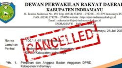 Agenda Rapat DPRD Indramayu di Semarang Resmi di Cabut,Berikut Ulasannya